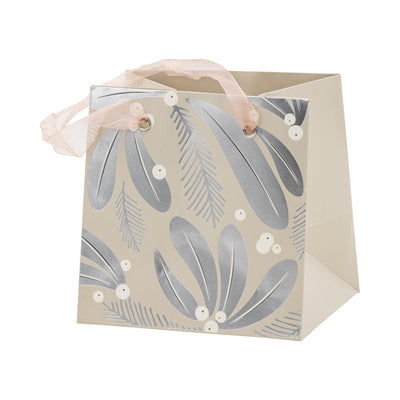 Floral Christmas Gift Bag Set