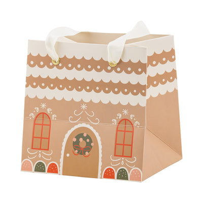 Gingerbread House Gift Bag Set