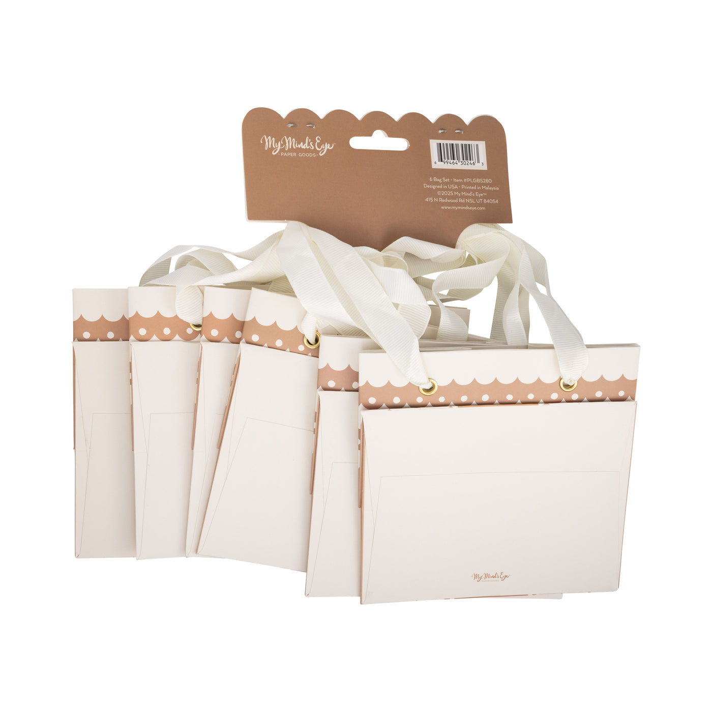 Gingerbread House Gift Bag Set