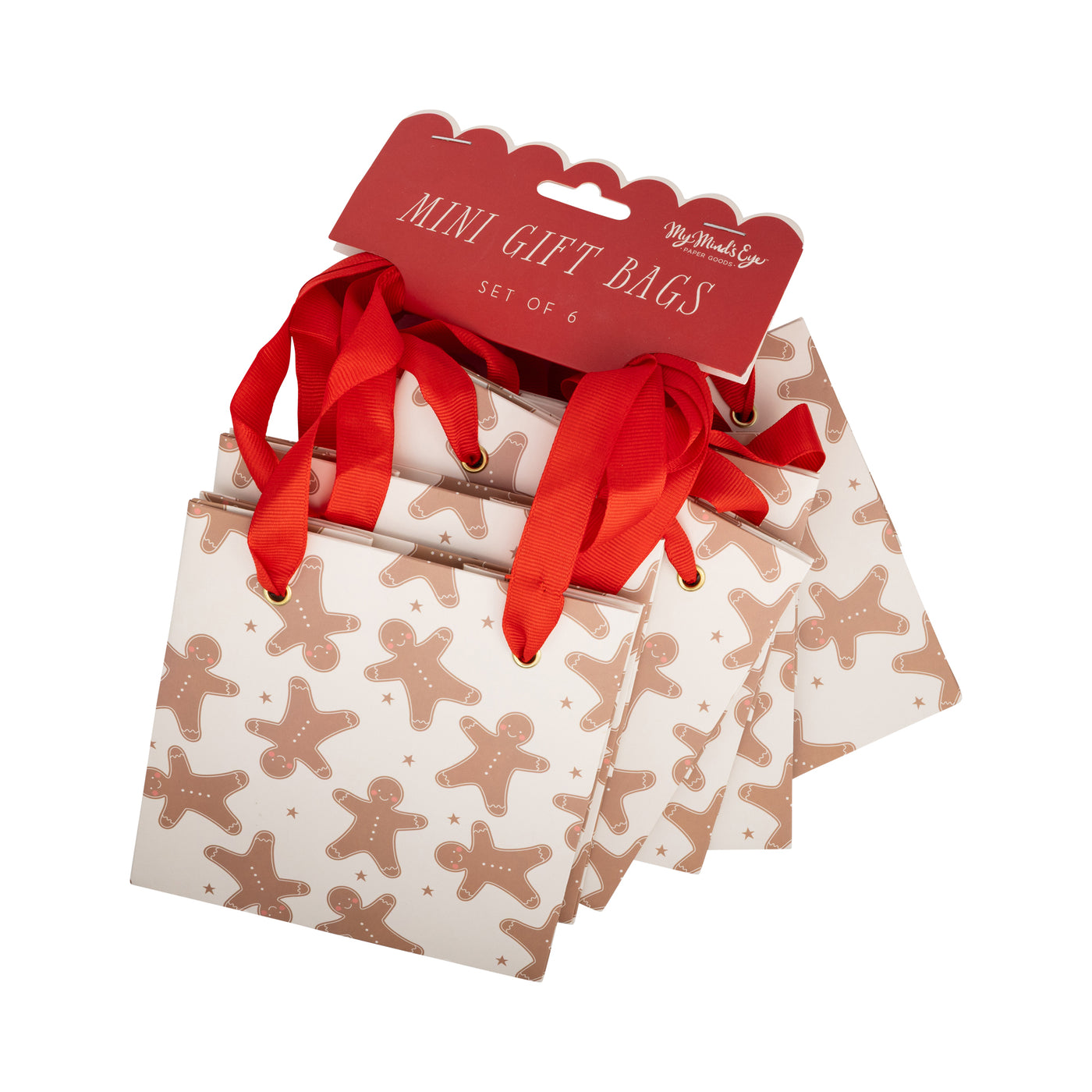 Gingerbread Gift Bag Set