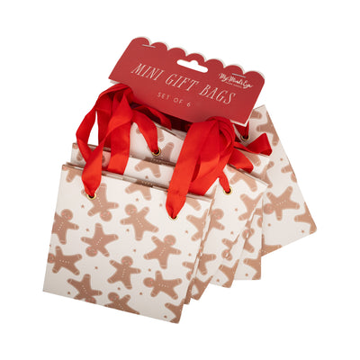 Gingerbread Gift Bag Set