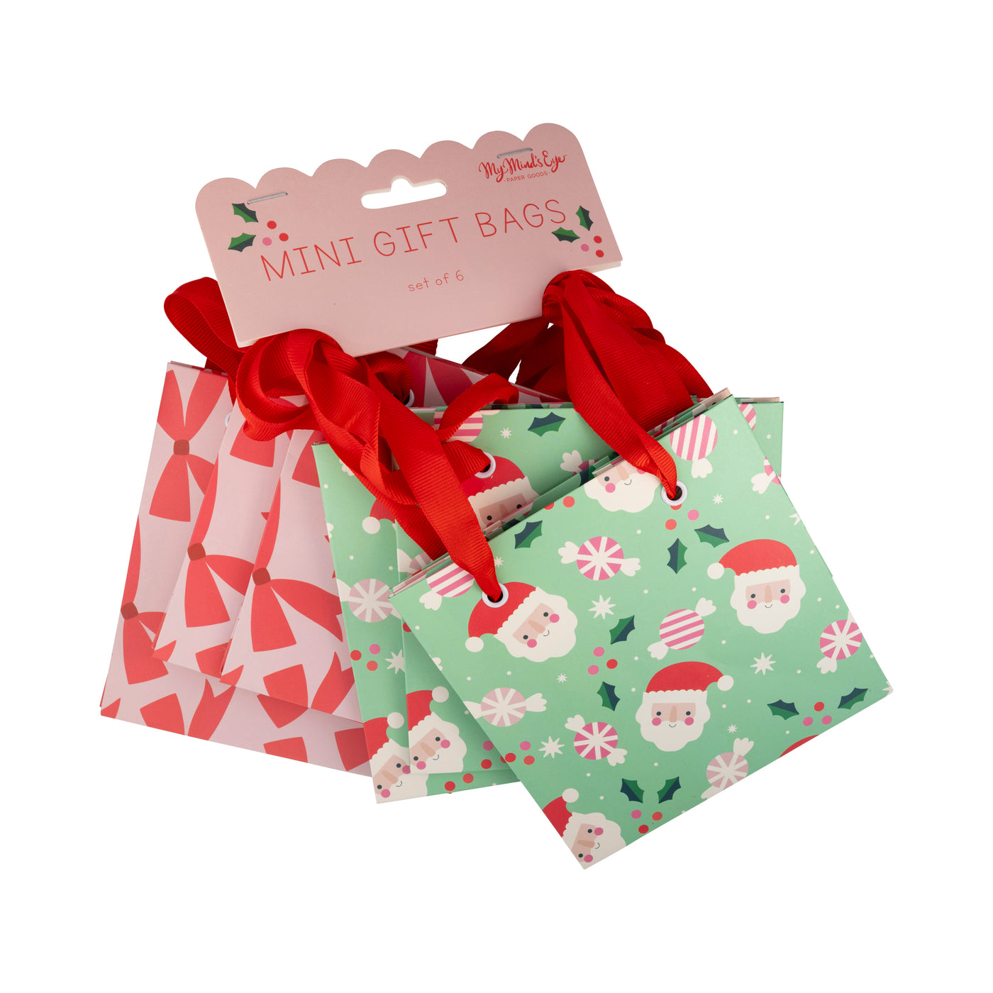 Santa Mints Gift Bag Set