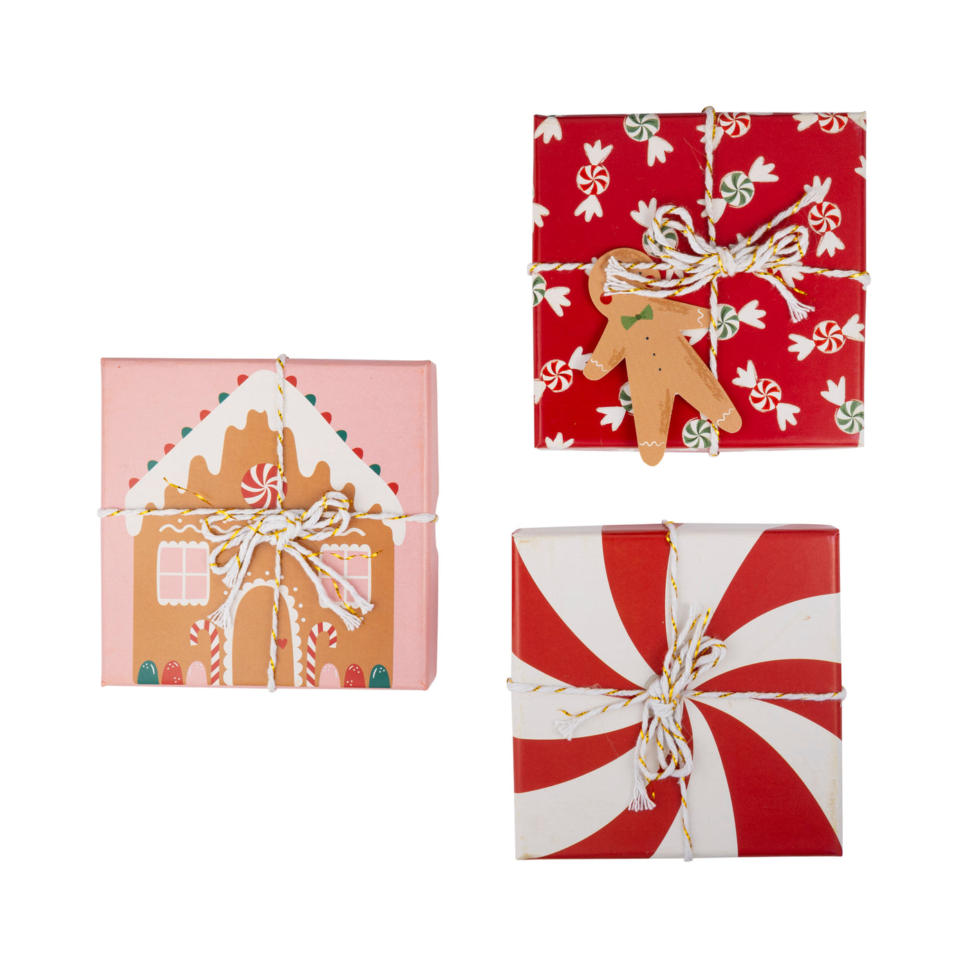 Gingerbread Swirl Gift Card Holder Box Set