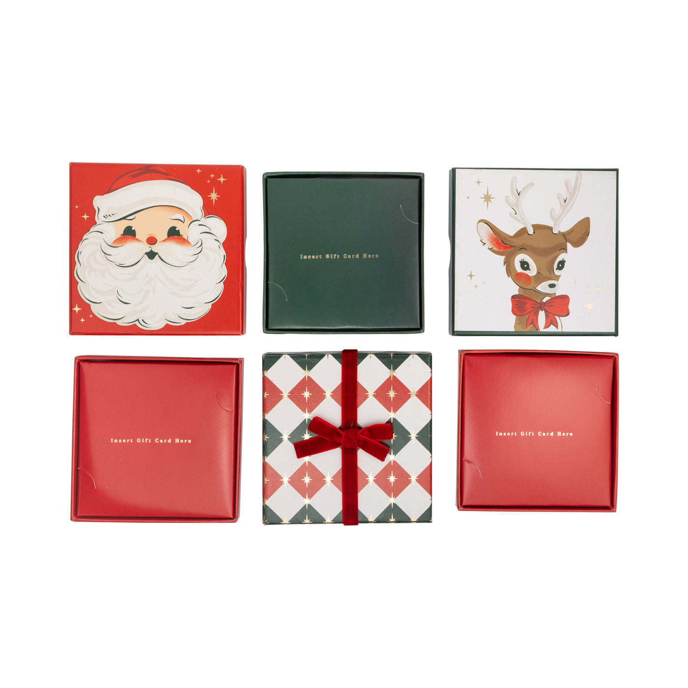 Christmas Icons Gift Card Boxes