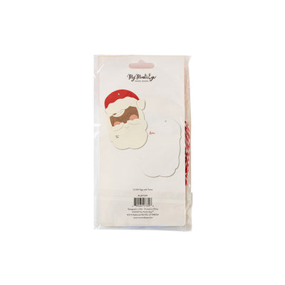 Santa Face 2 Over-sized Tags