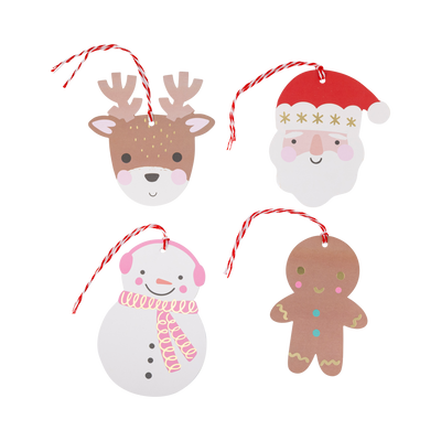 Santa Tag Set