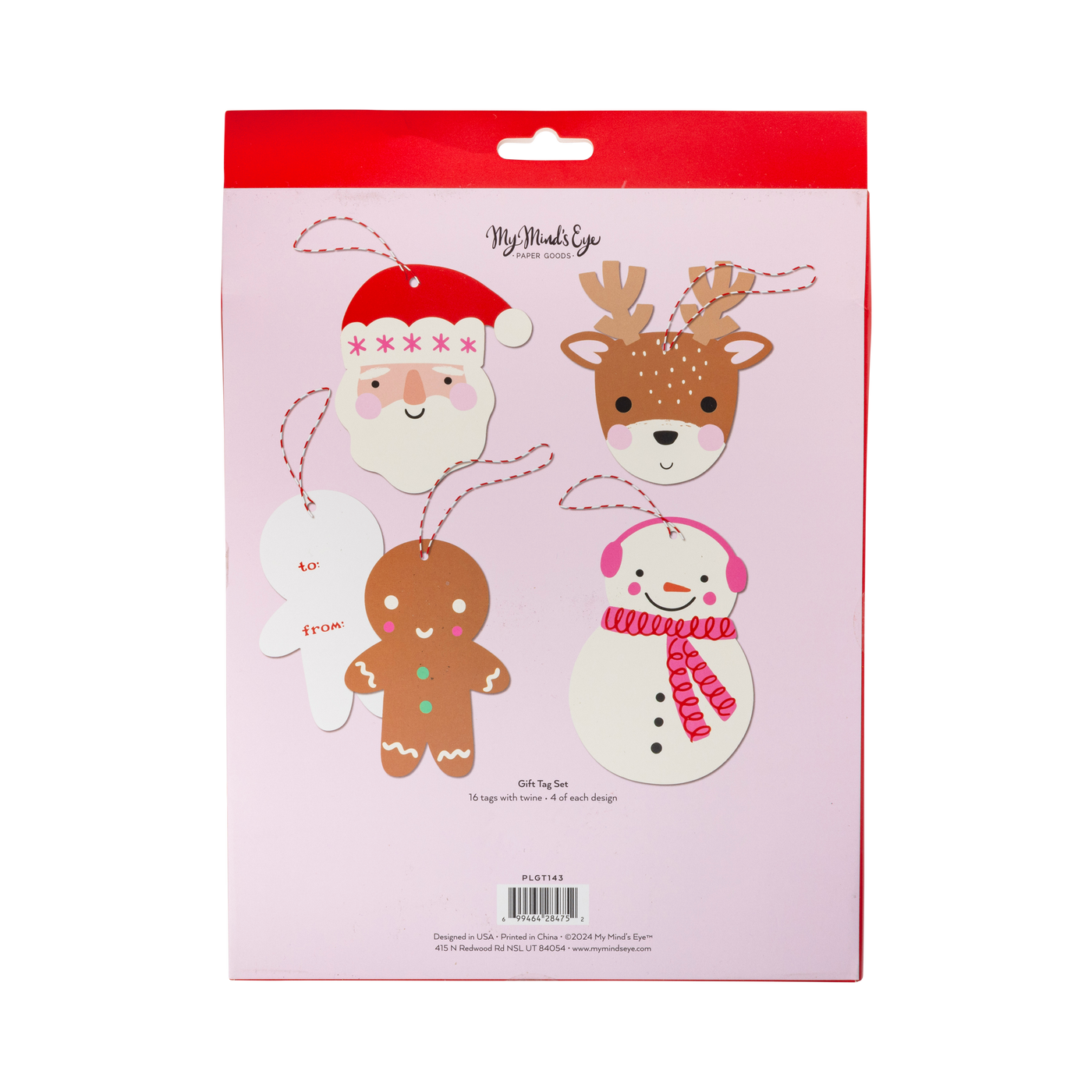 Santa Tag Set