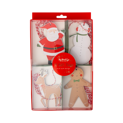 Christmas Icons Tag Set