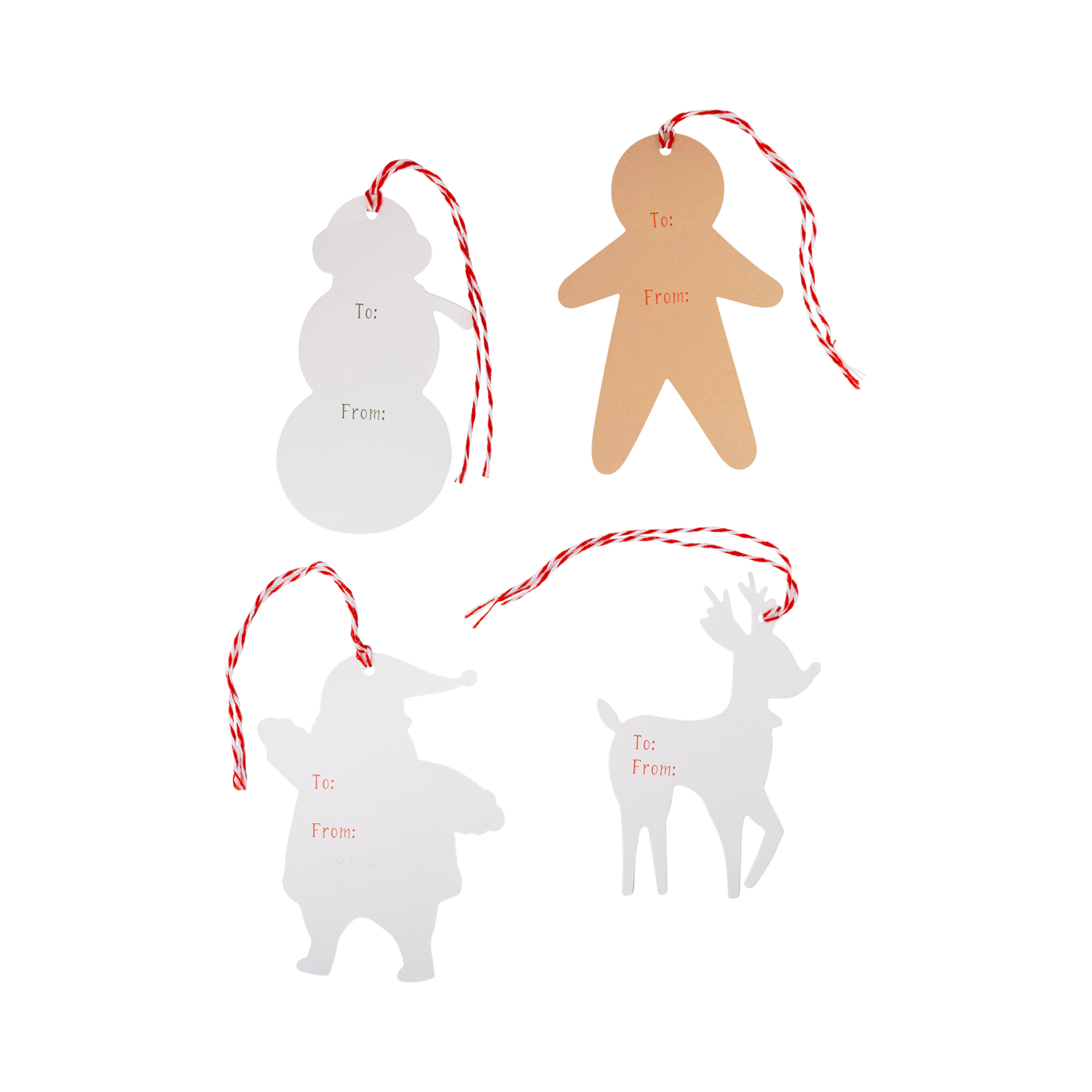 Christmas Icons Tag Set