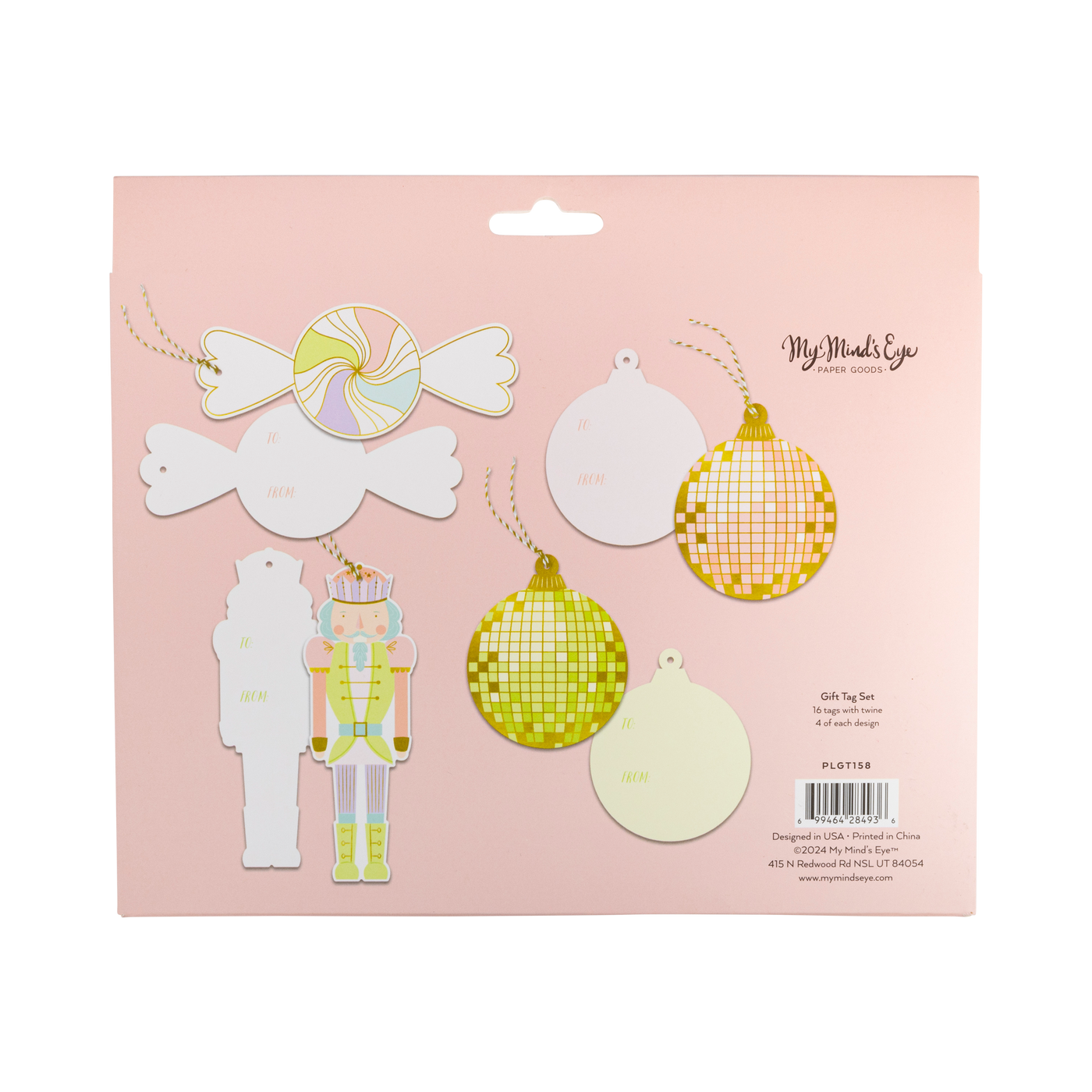 Nutcracker DIsco Tag Set