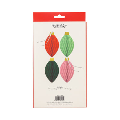 Honeycomb Light Bulb Tag Set