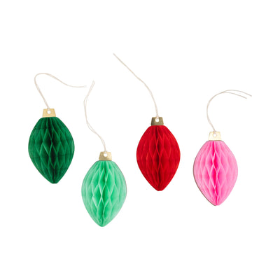 Honeycomb Light Bulb Tag Set