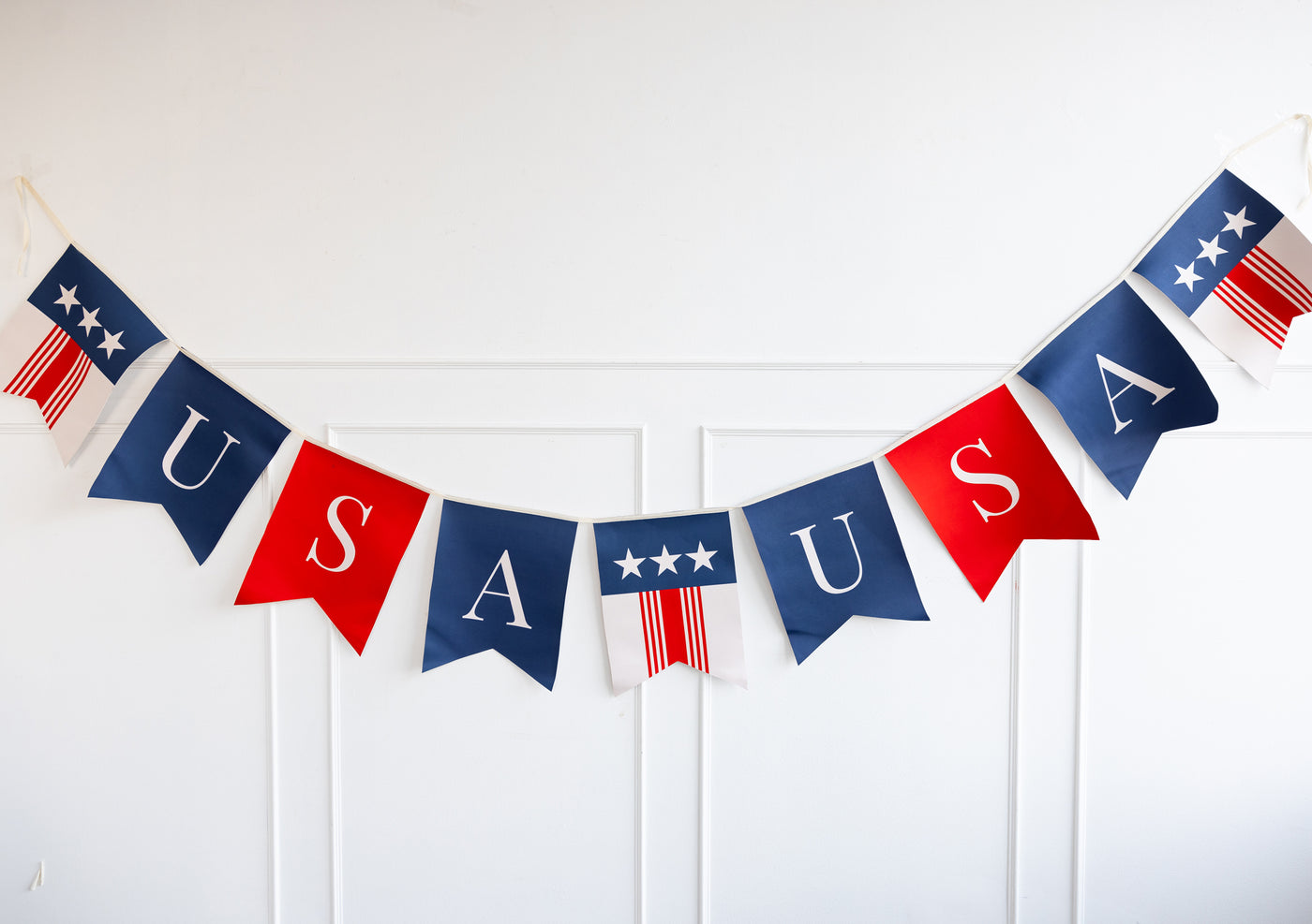 8 Foot Oversized USA Canvas Banner