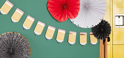 Chipboard Pencils Banner