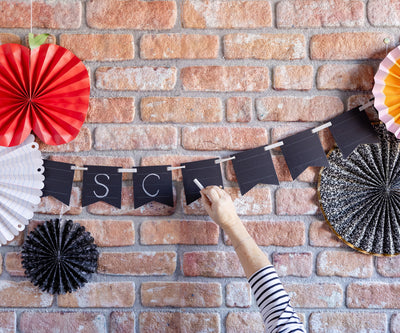 Chalkboard Writable Paper Banner