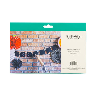 Chalkboard Writable Paper Banner