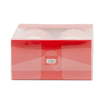 JUMBO Traditional Santa Deer 8 oz Baking Cups