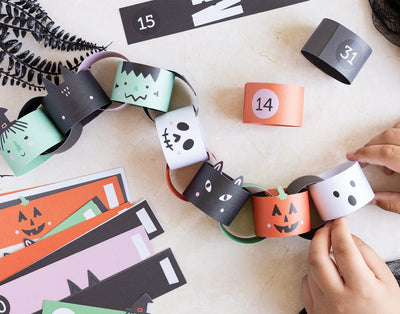 Halloween Countdown Paper Chain