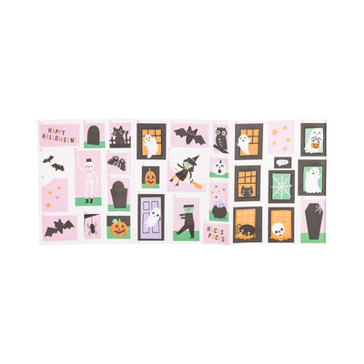 Halloween Sticker Advent Countdown