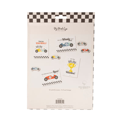 Race Car Valentine Cards