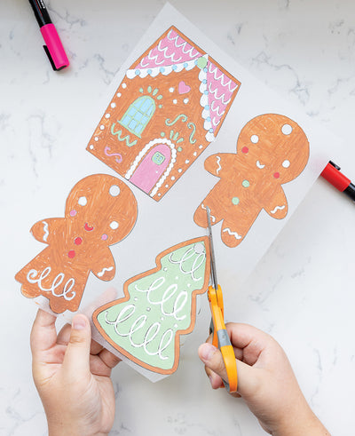 Gingerbread Shrinkables Kit