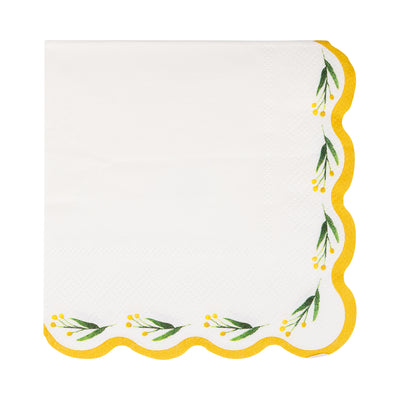 Sprig Wave Cocktail Napkin