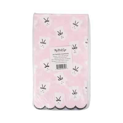 Bow Ghosts Guest Napkin