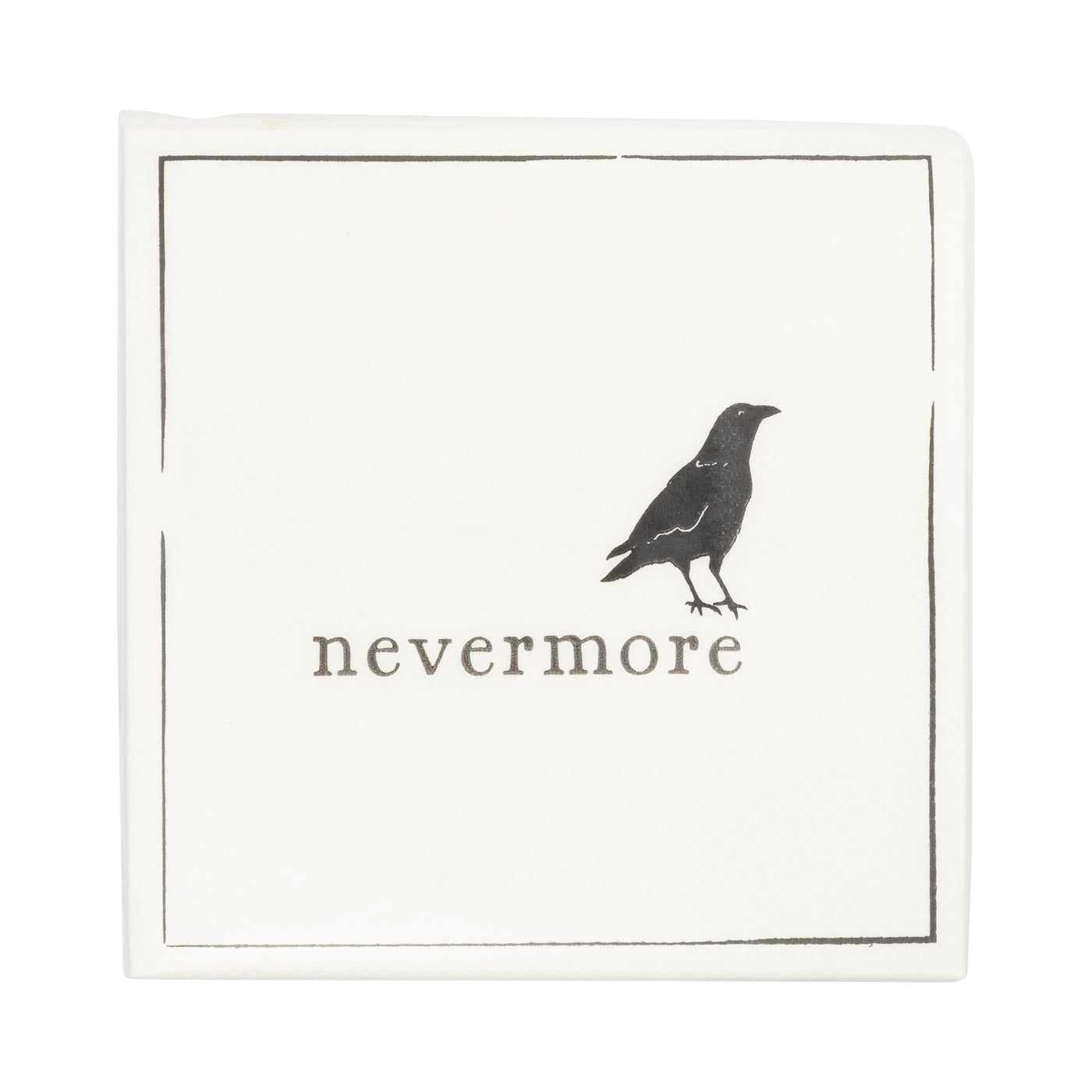 Nevermore Cocktail Napkin