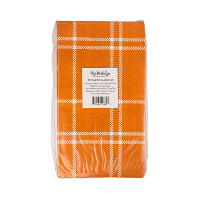 Orange Sweater Guest Napkin