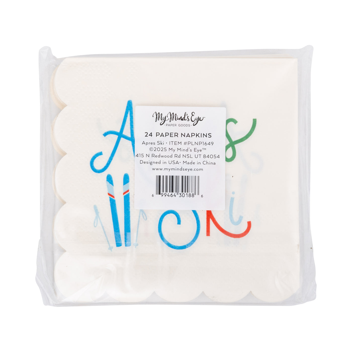 Apres Ski Cocktail Napkin