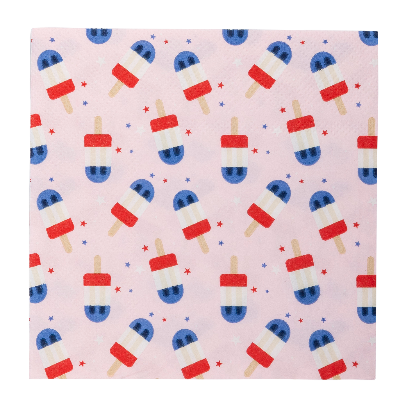 Popsicles Pattern Paper Cocktail Napkin