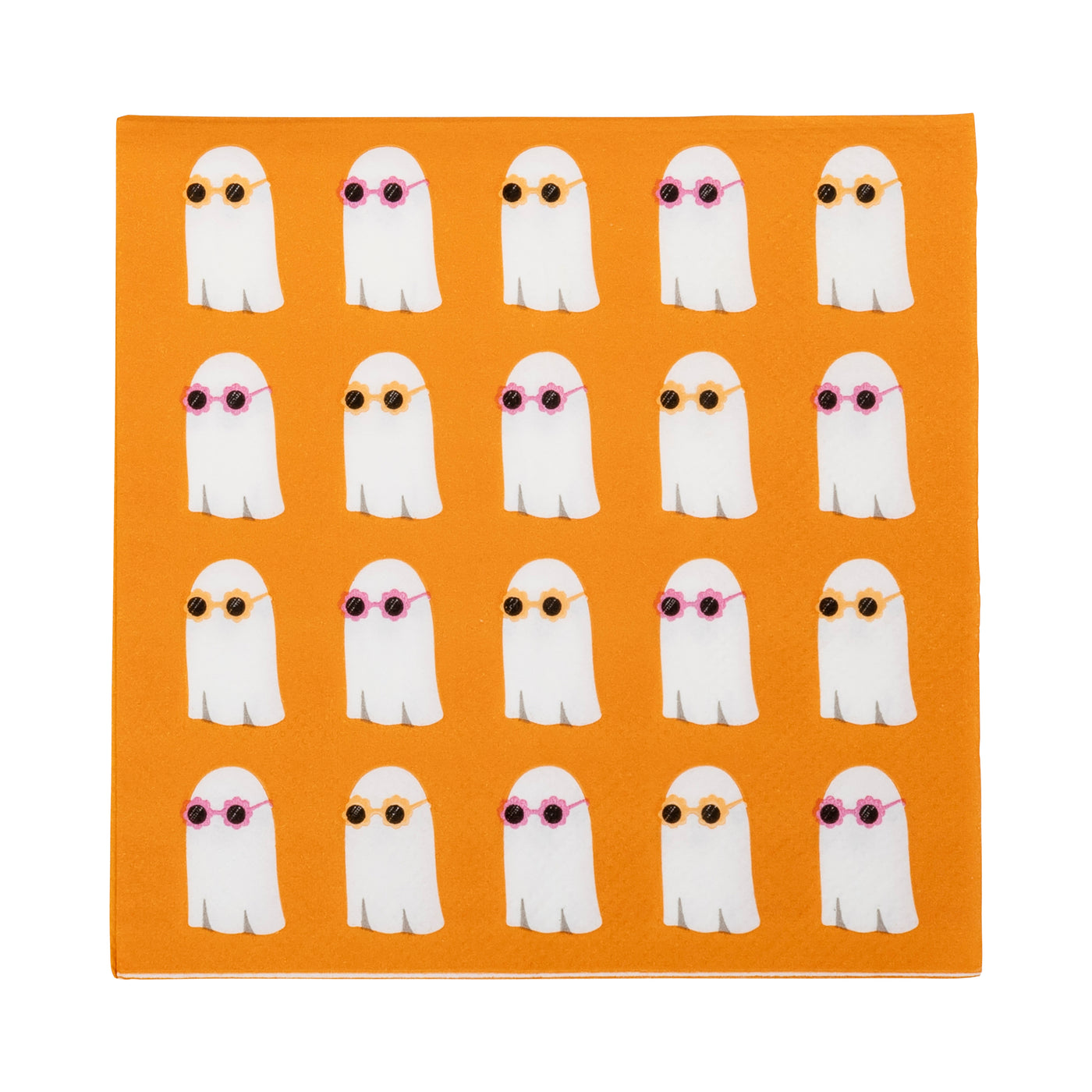 Cool Ghosts Paper Cocktail Napkin