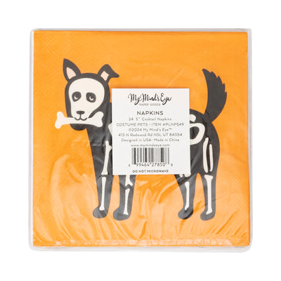 Costume Pets Paper Cocktail Napkin Set