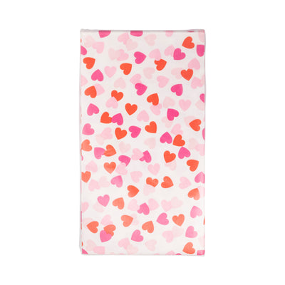 Scattered Hearts Guest Napkin