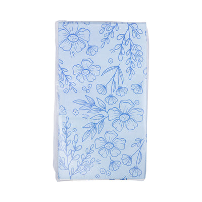 Blue Floral Guest Napkin