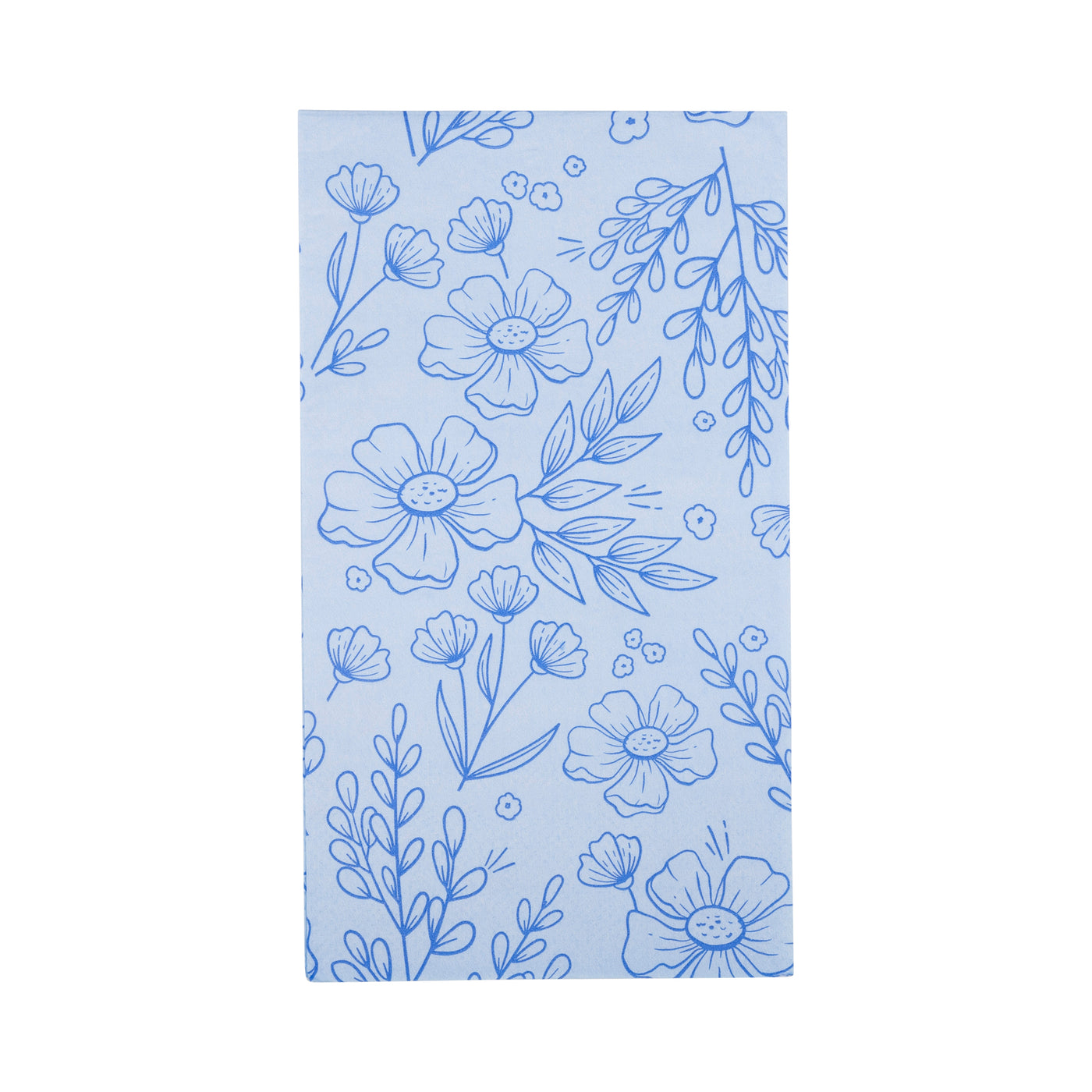 Blue Floral Guest Napkin