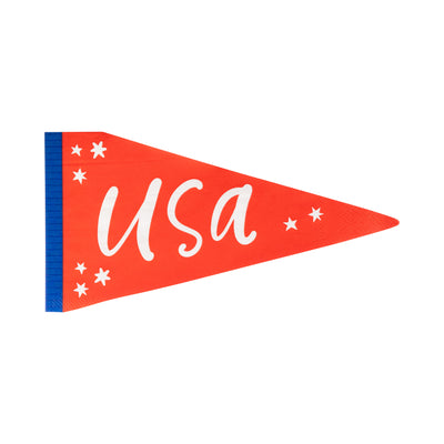 USA Pennant Fringe Guest Napkin (24ct)