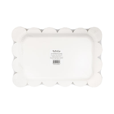 Floral USA Paper Plate (8 ct)