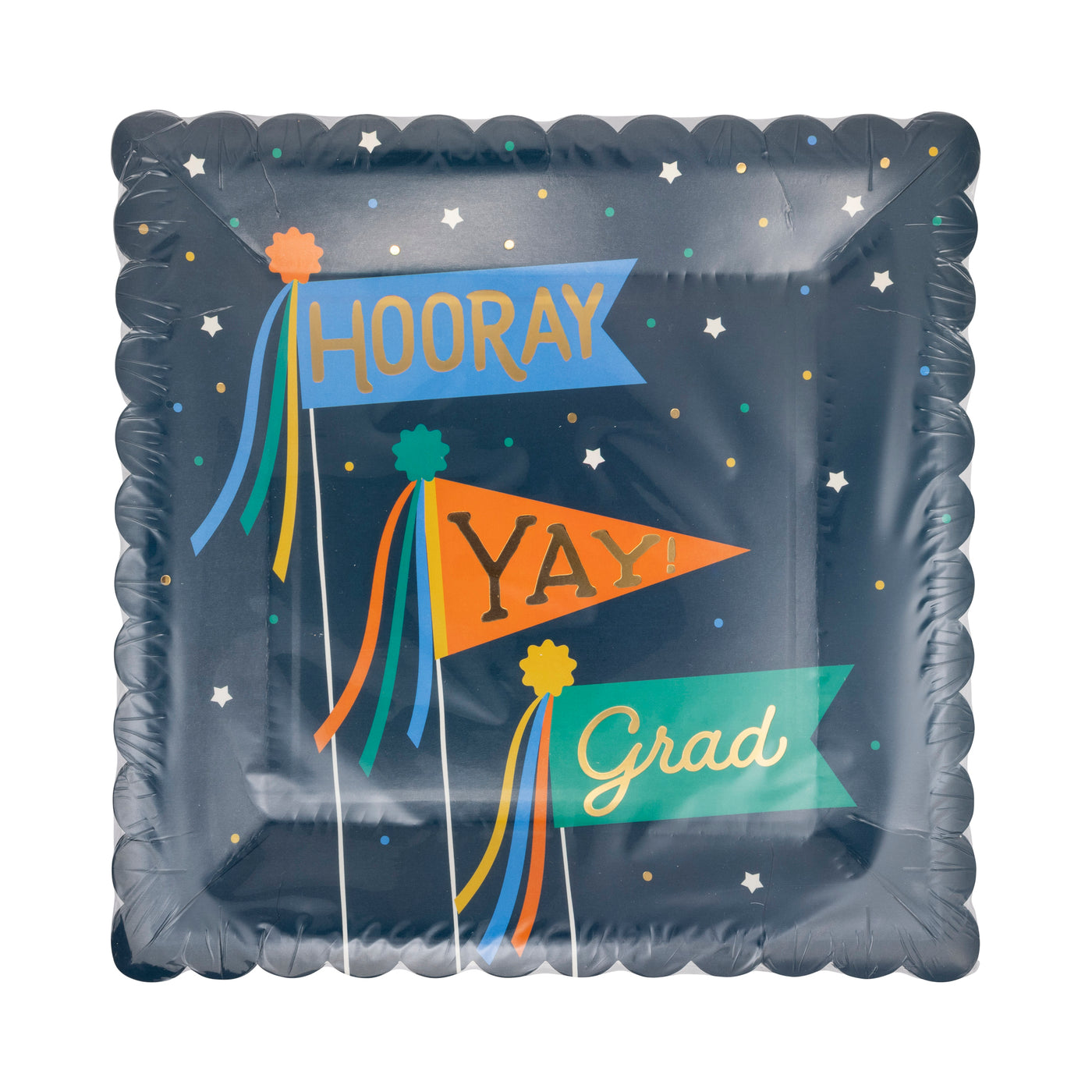Hooray Grad Paper Plate