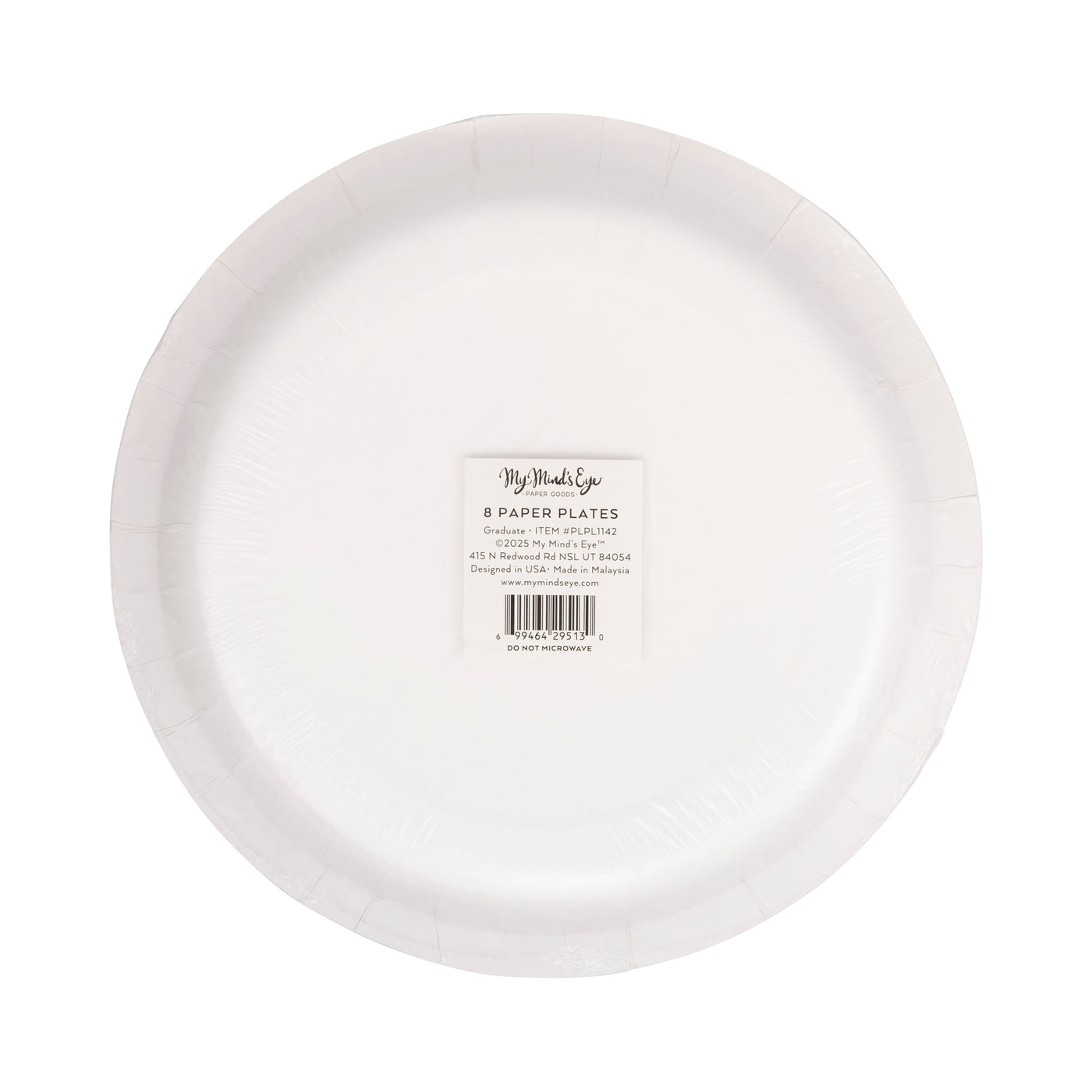 Graduate Paper Plate
