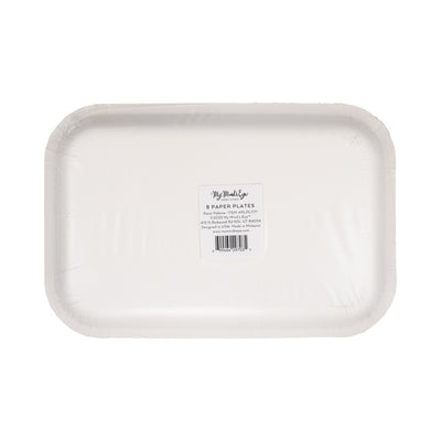 Paint Palette Shaped Paper Plate