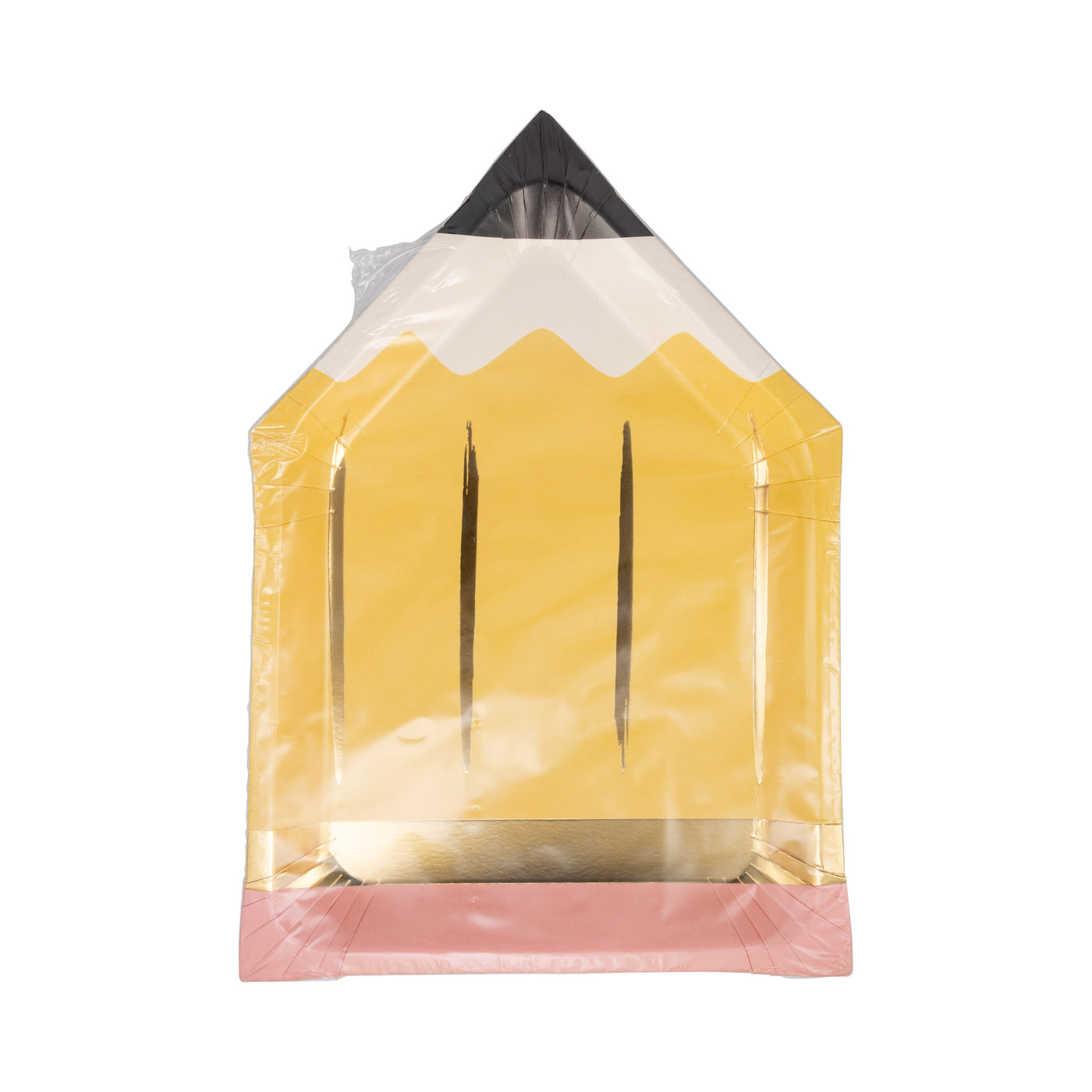 Pencil Shaped Paper Plate