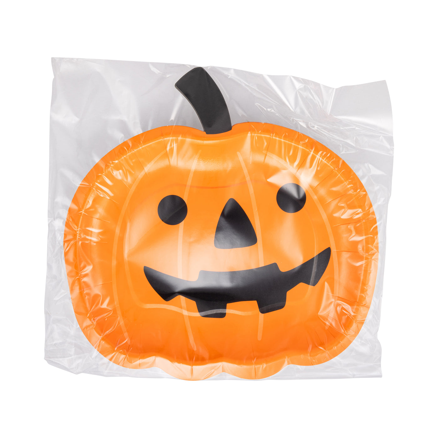 Jack-o-Lantern Shaped Plate