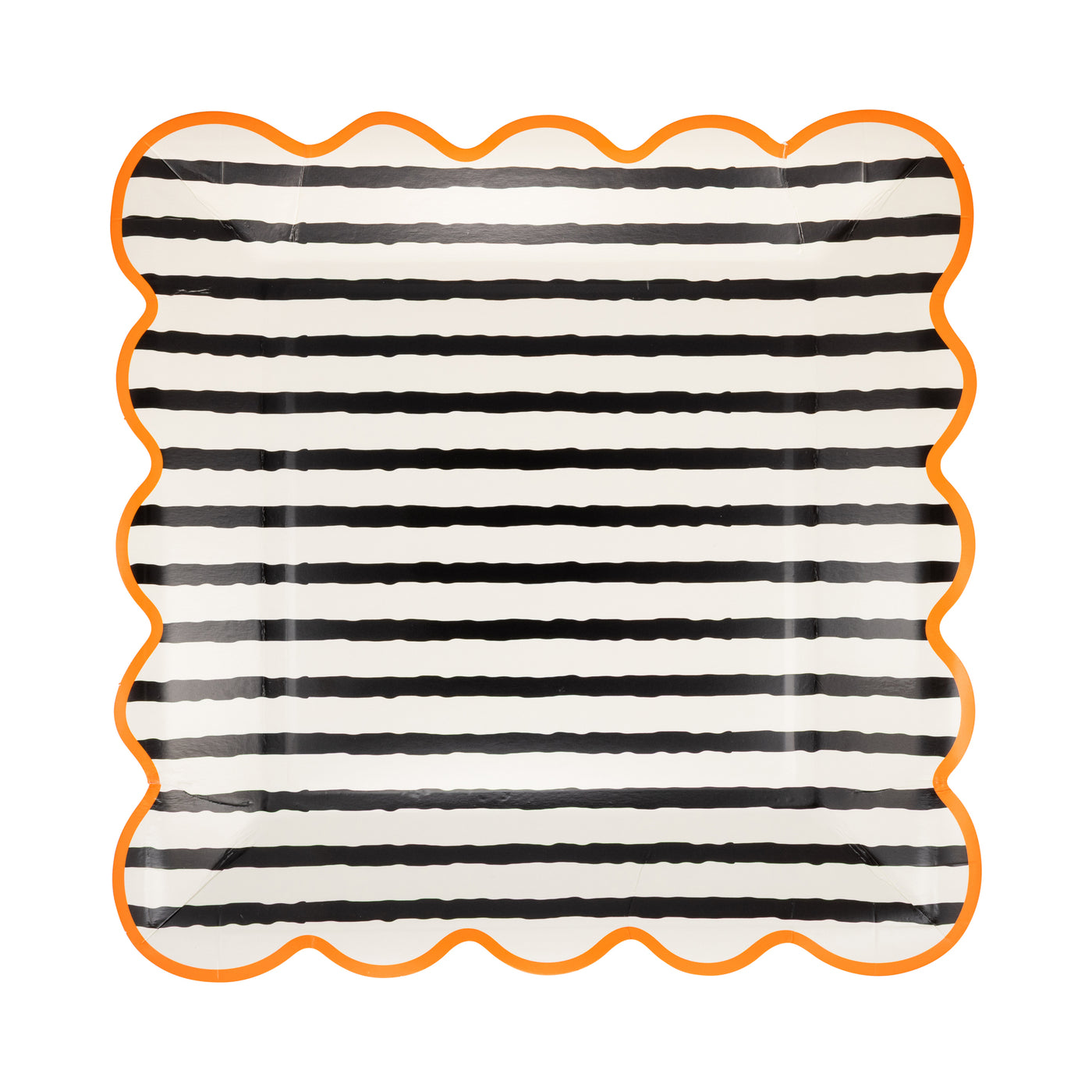 Halloween Stripe Plate Set