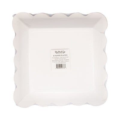 Halloween Stripe Plate Set