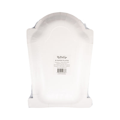 Tombstone Shaped Plate