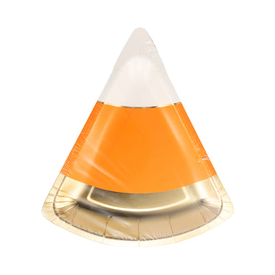 Candy Corn Shaped Plate