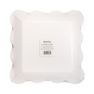 Dark Plaid Plate