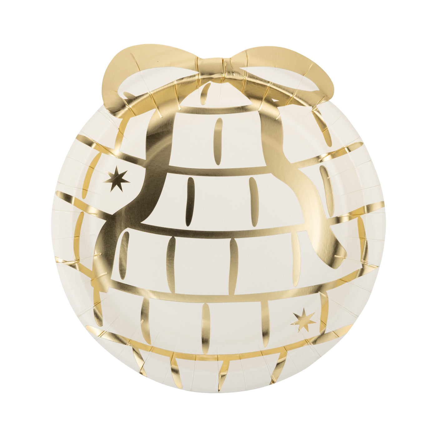 Disco Ball with Bow Shaped Plate