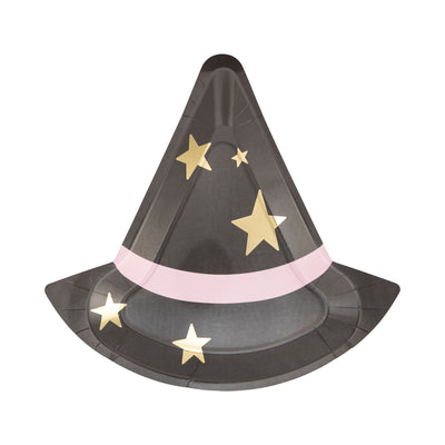 Witch's Hat Shaped Paper Plate